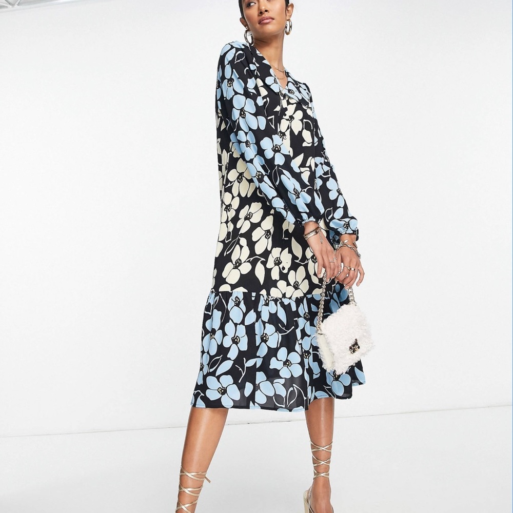 Y.A.S Floral Block Dress
